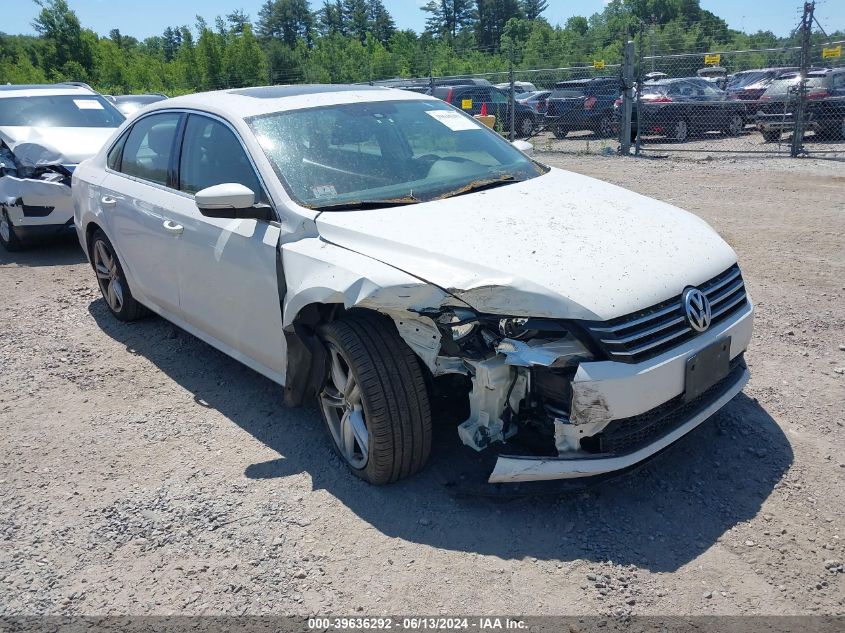 2014 VOLKSWAGEN PASSAT 2.5L SE