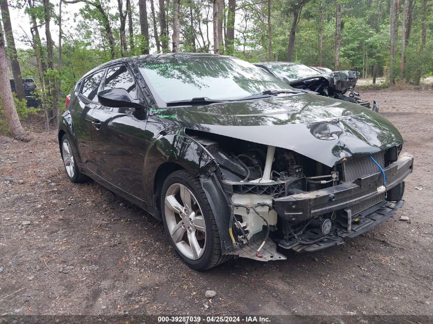 2014 HYUNDAI VELOSTER BASE W/GRAY