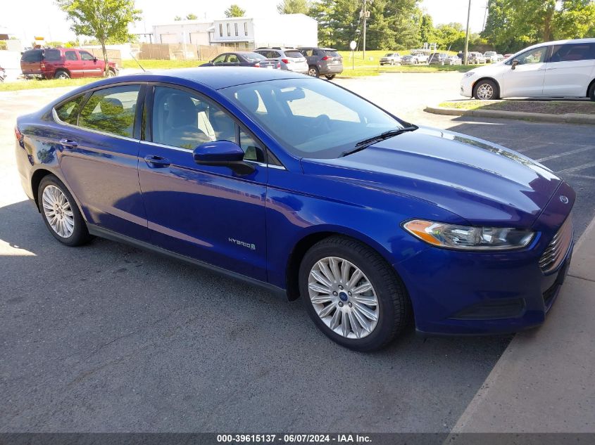 2016 FORD FUSION HYBRID S