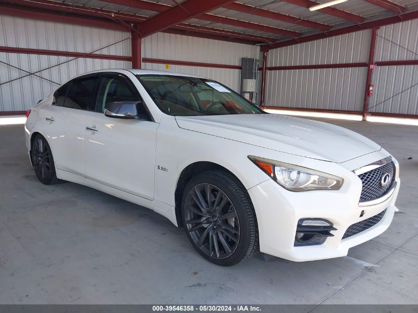 2016 INFINITI Q50 3.0T RED SPORT 400