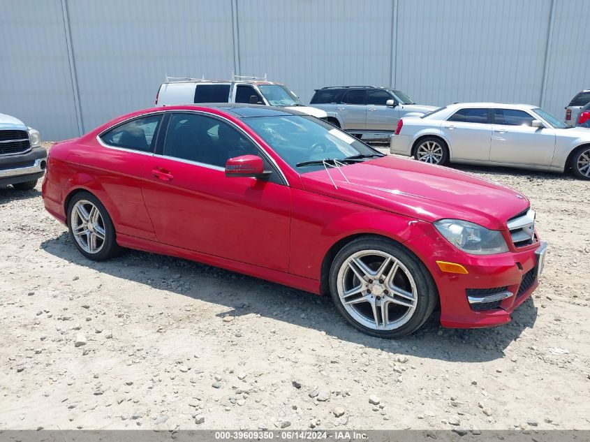 2013 MERCEDES-BENZ C 250