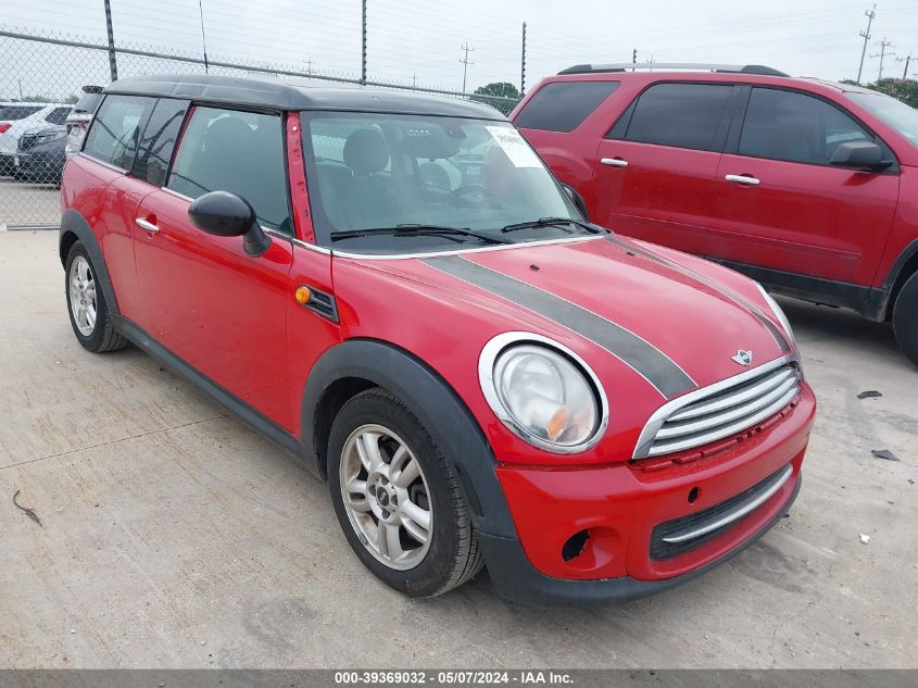 2013 MINI CLUBMAN COOPER