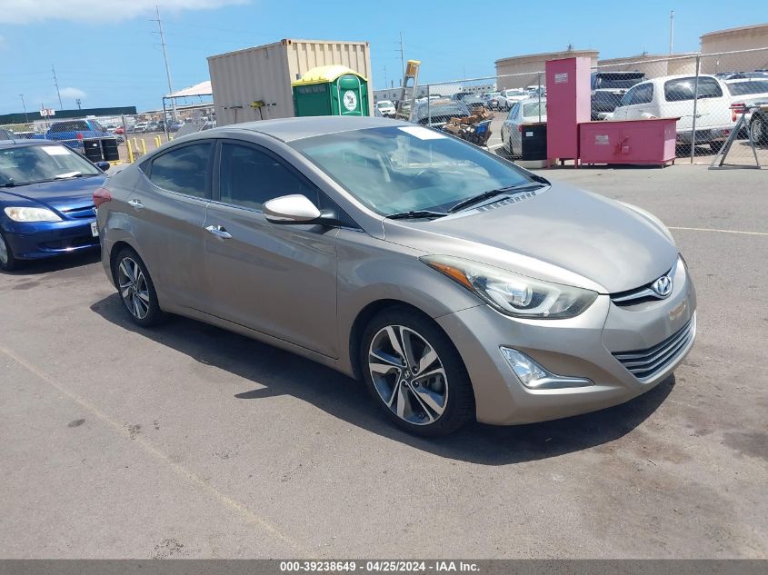 2016 HYUNDAI ELANTRA LIMITED