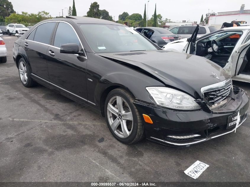 2012 MERCEDES-BENZ S 550