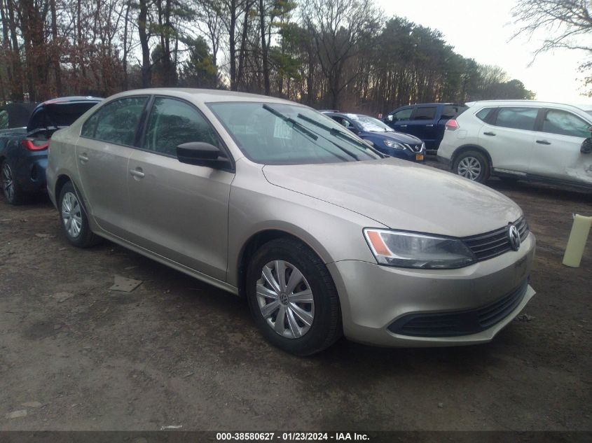 2014 VOLKSWAGEN JETTA 2.0L S