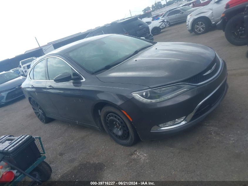 2015 CHRYSLER 200 C