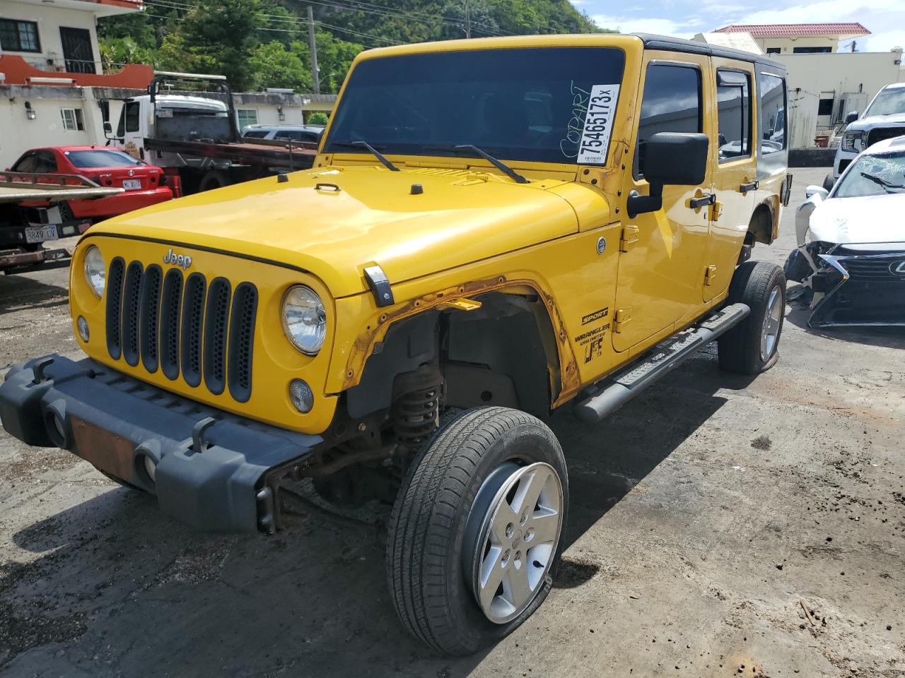 2015 JEEP WRANGLER UNLIMITED SPORT