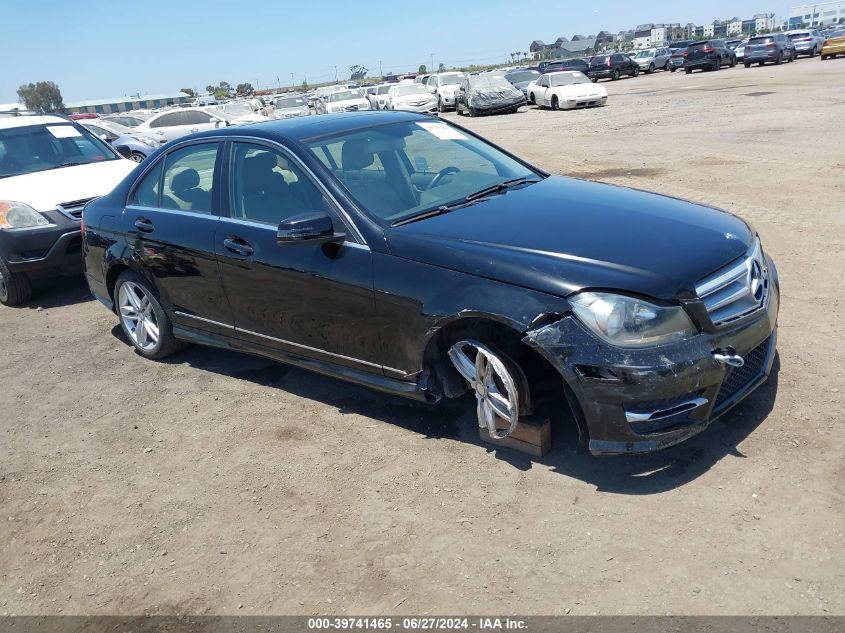 2012 MERCEDES-BENZ C 300 LUXURY 4MATIC/SPORT 4MATIC