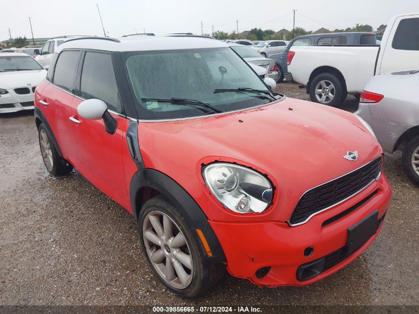 2012 MINI COOPER S COUNTRYMAN