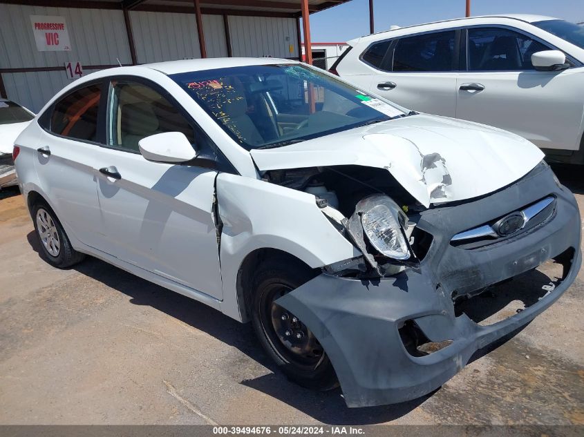 2012 HYUNDAI ACCENT GLS