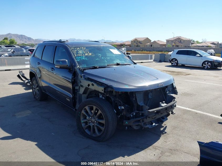 2016 JEEP GRAND CHEROKEE LIMITED 75TH ANNIVERSARY