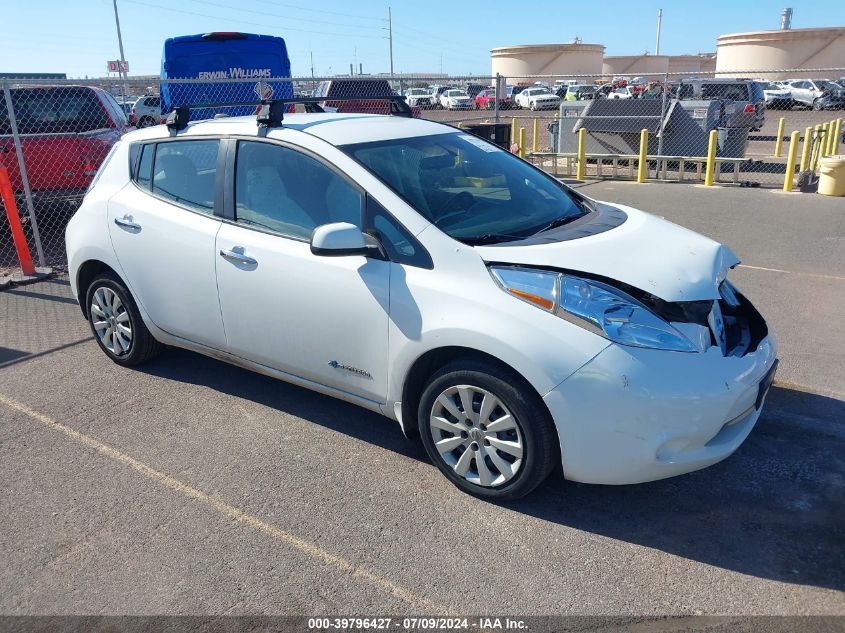 2015 NISSAN LEAF S