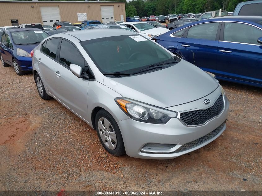 2015 KIA FORTE LX