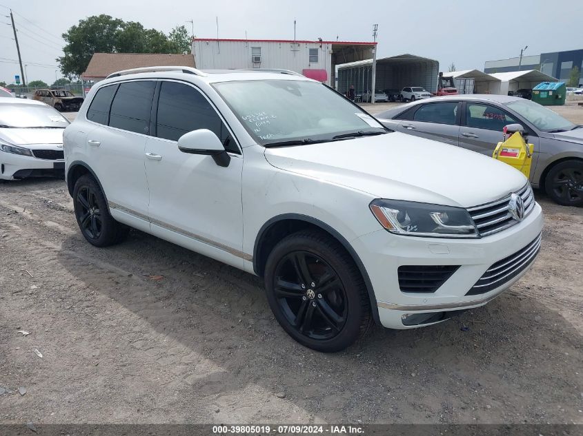 2017 VOLKSWAGEN TOUAREG V6 WOLFSBURG EDITION