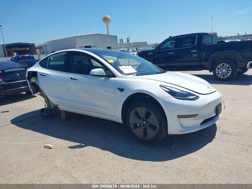 2023 TESLA MODEL 3 REAR-WHEEL DRIVE