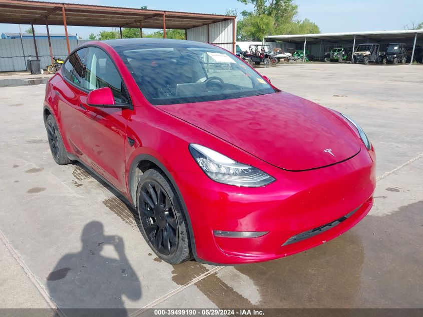 2021 TESLA MODEL Y LONG RANGE DUAL MOTOR ALL-WHEEL DRIVE