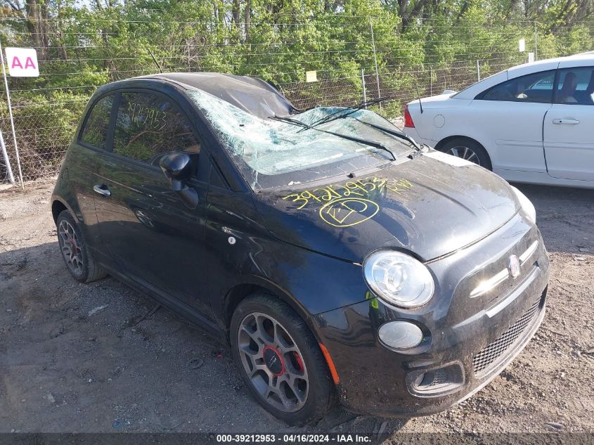 2012 FIAT 500 SPORT