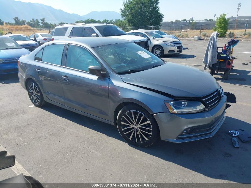 2017 VOLKSWAGEN JETTA 1.8T SPORT