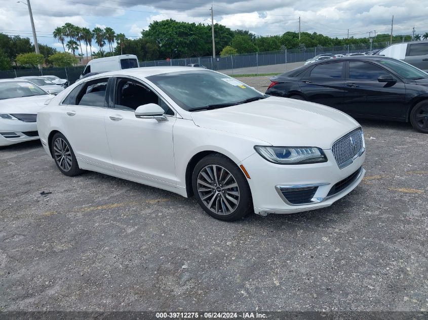 2017 LINCOLN MKZ SELECT