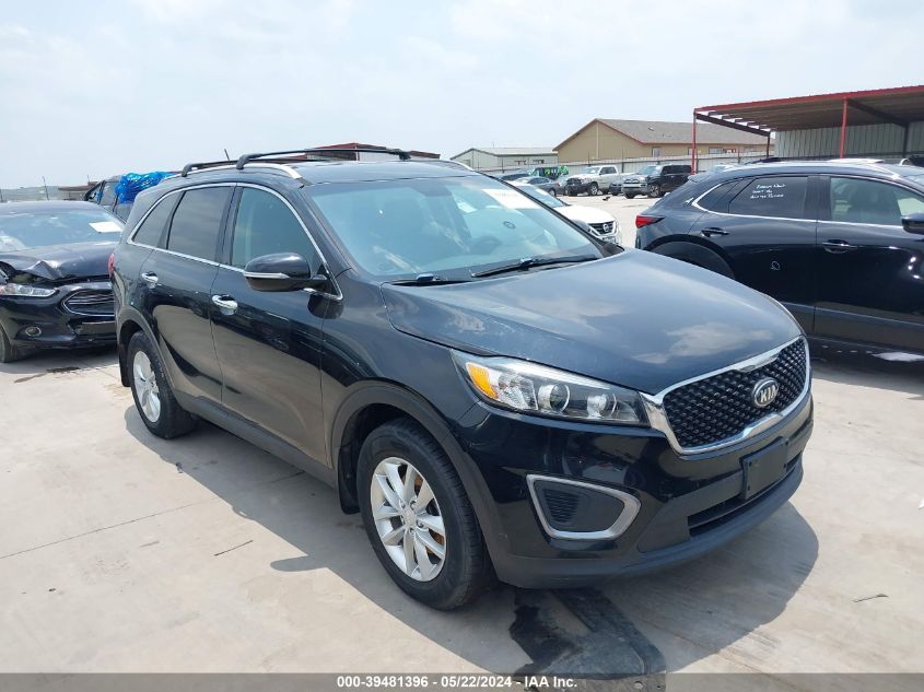 2016 KIA SORENTO 3.3L LX