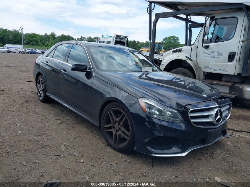 2014 MERCEDES-BENZ E 350 4MATIC