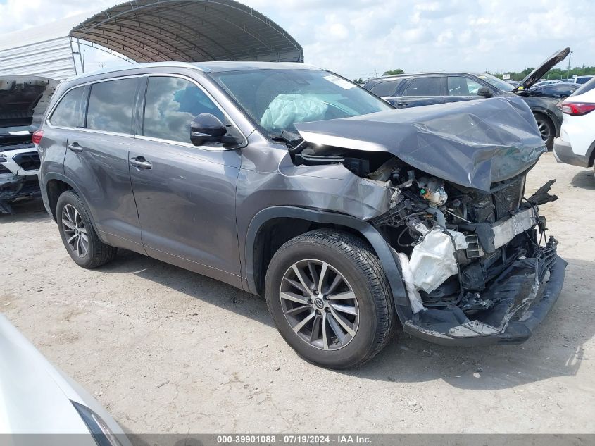 2018 TOYOTA HIGHLANDER XLE