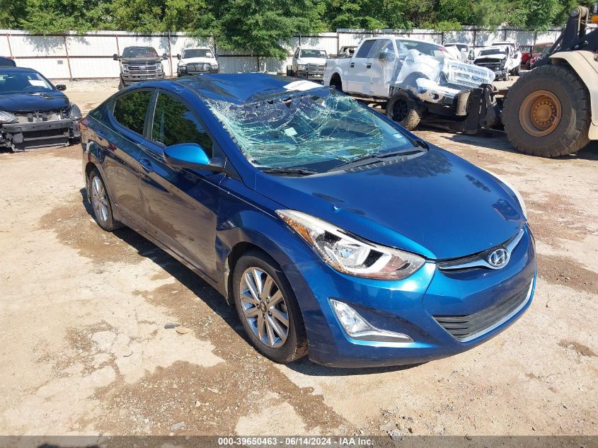 2016 HYUNDAI ELANTRA SE