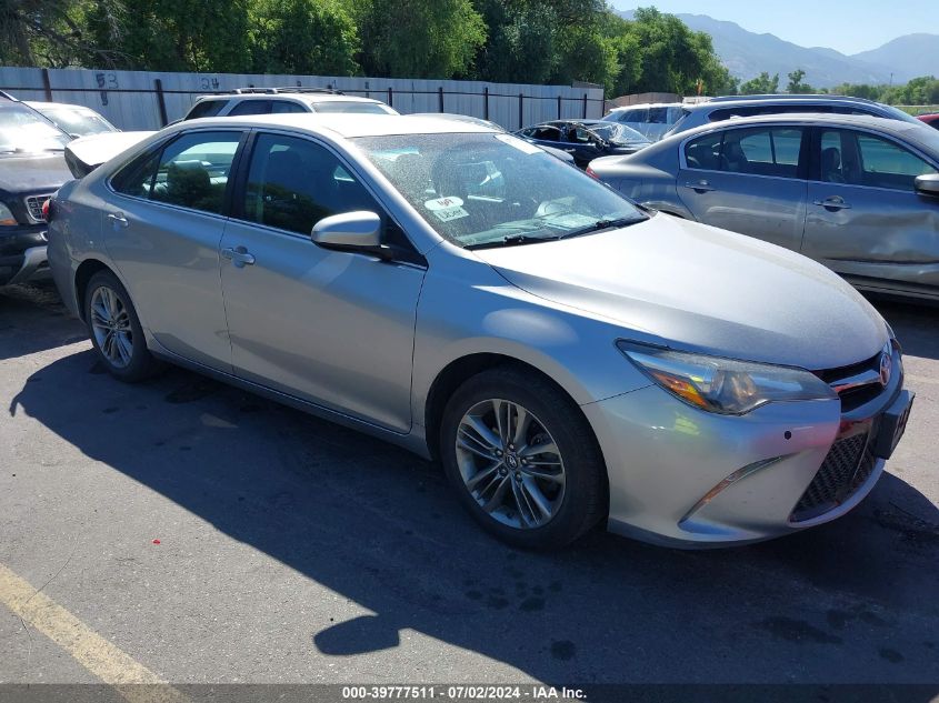 2016 TOYOTA CAMRY SE