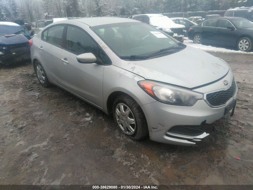 2016 KIA FORTE LX