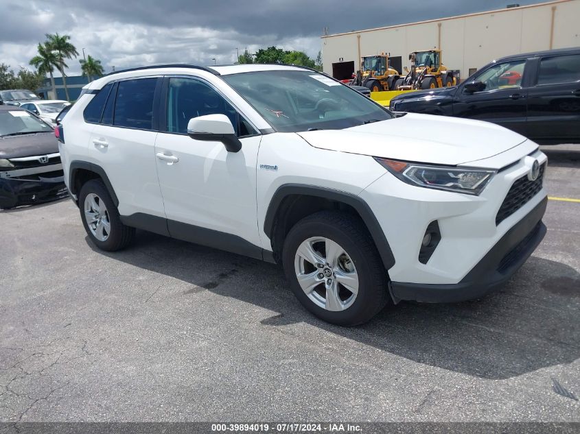 2020 TOYOTA RAV4 XLE HYBRID