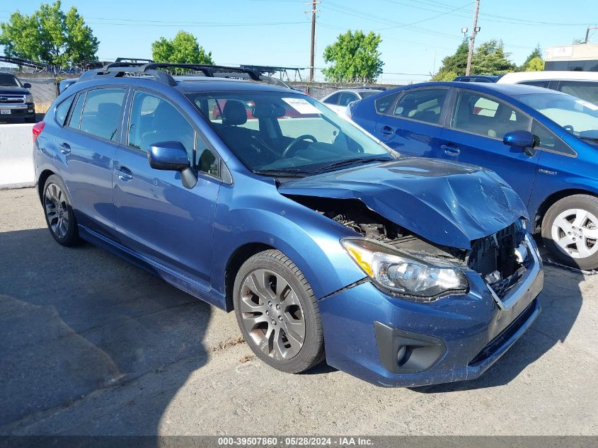 2013 SUBARU IMPREZA 2.0I SPORT LIMITED