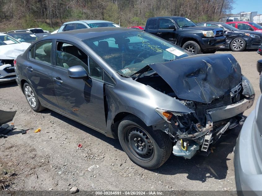 2012 HONDA CIVIC LX