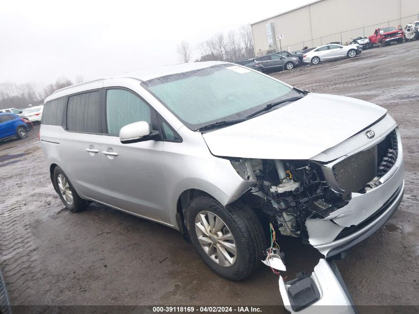 2015 KIA SEDONA LX