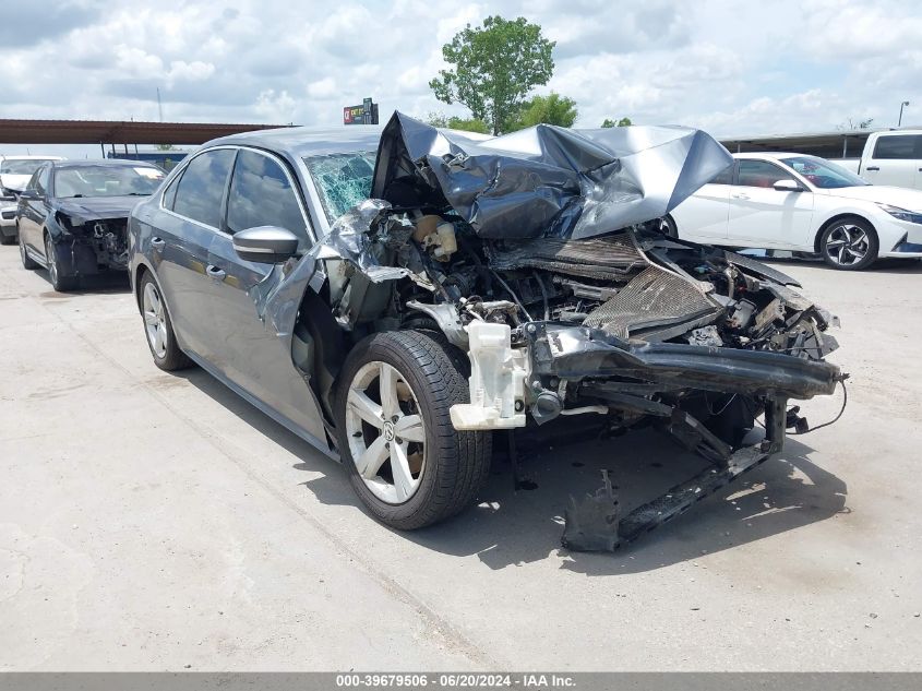 2013 VOLKSWAGEN PASSAT 2.5L SE