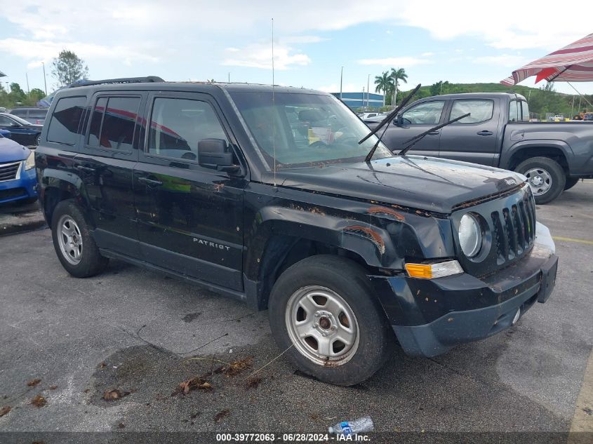 2016 JEEP PATRIOT SPORT