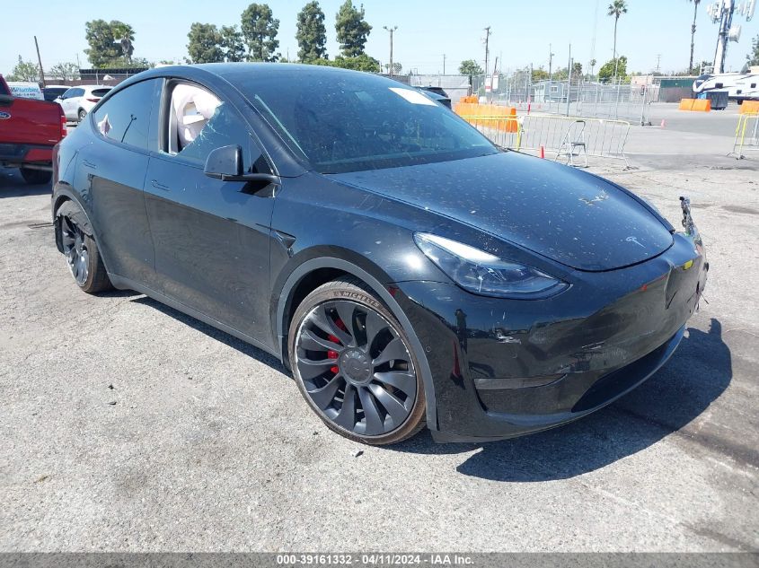 2022 TESLA MODEL Y PERFORMANCE DUAL MOTOR ALL-WHEEL DRIVE