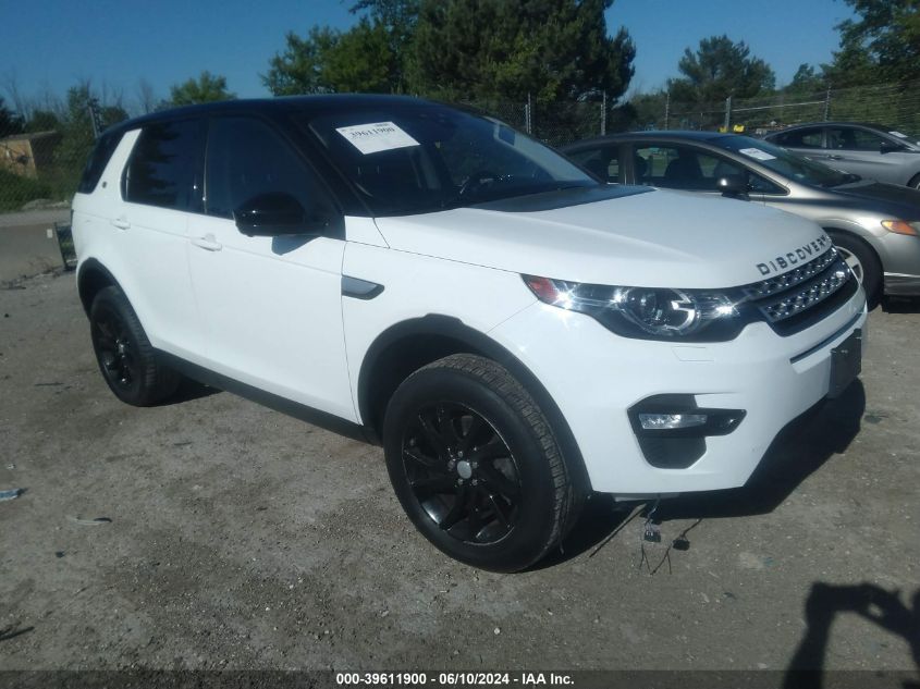 2018 LAND ROVER DISCOVERY SPORT HSE