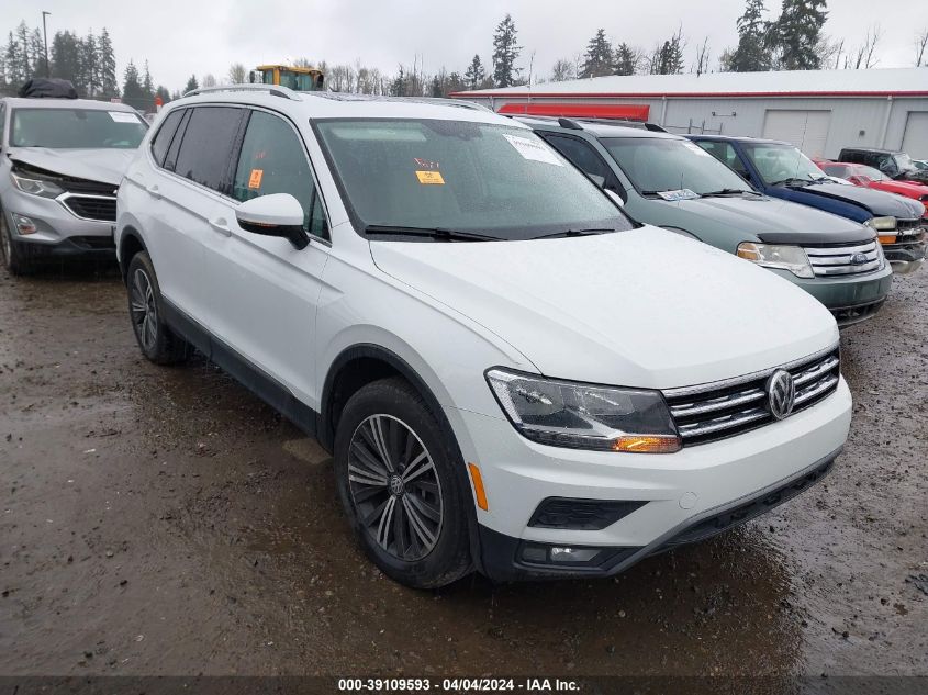 2019 VOLKSWAGEN TIGUAN 2.0T SE/2.0T SEL/2.0T SEL R-LINE/2.0T SEL R-LINE BLACK