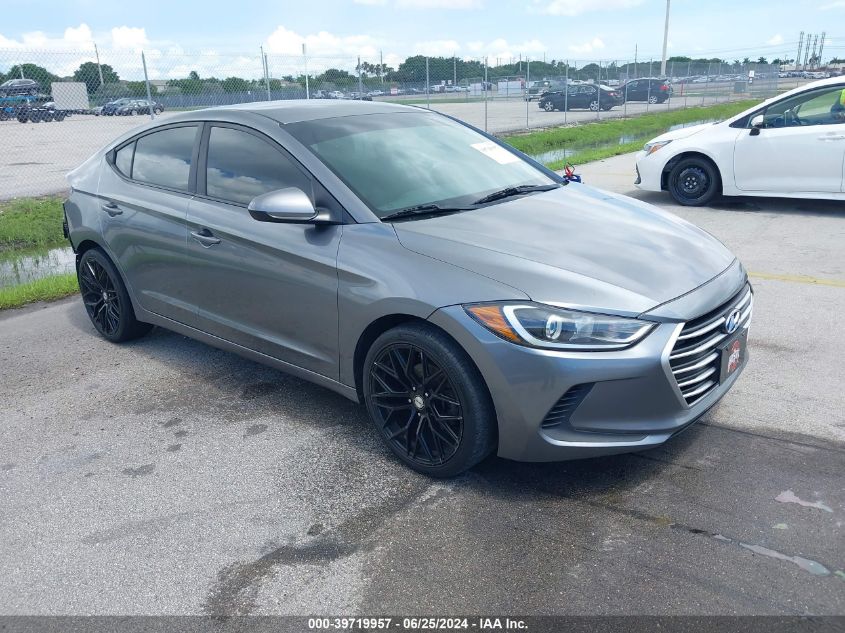 2018 HYUNDAI ELANTRA SEL