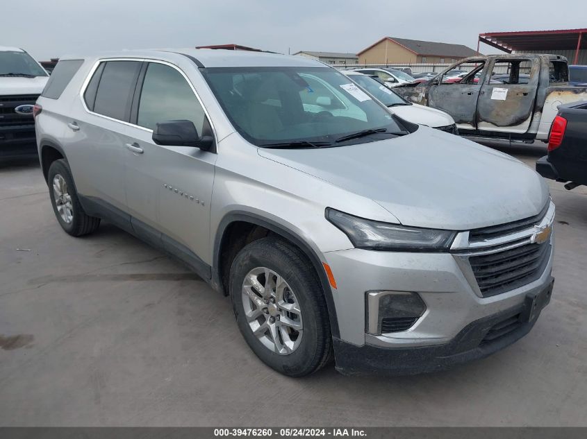 2022 CHEVROLET TRAVERSE FWD LS