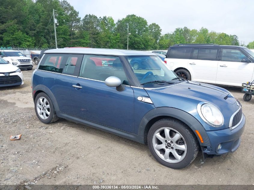 2010 MINI COOPER S CLUBMAN