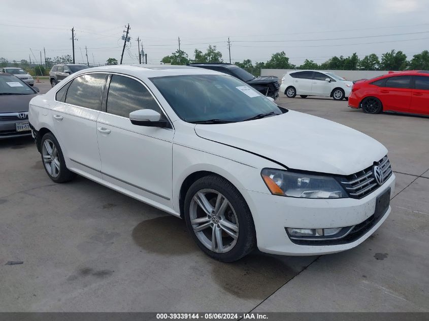 2015 VOLKSWAGEN PASSAT 2.0L TDI SEL PREMIUM