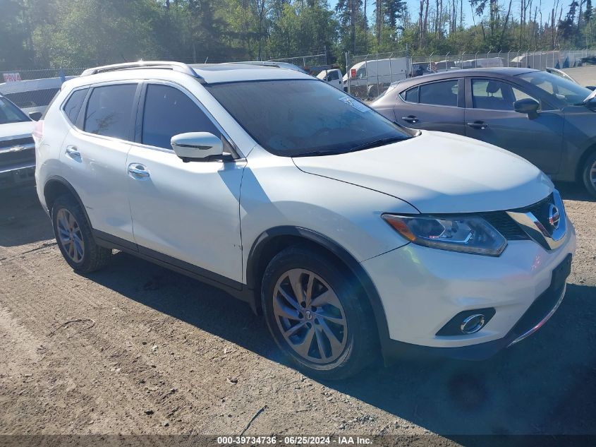 2016 NISSAN ROGUE SL