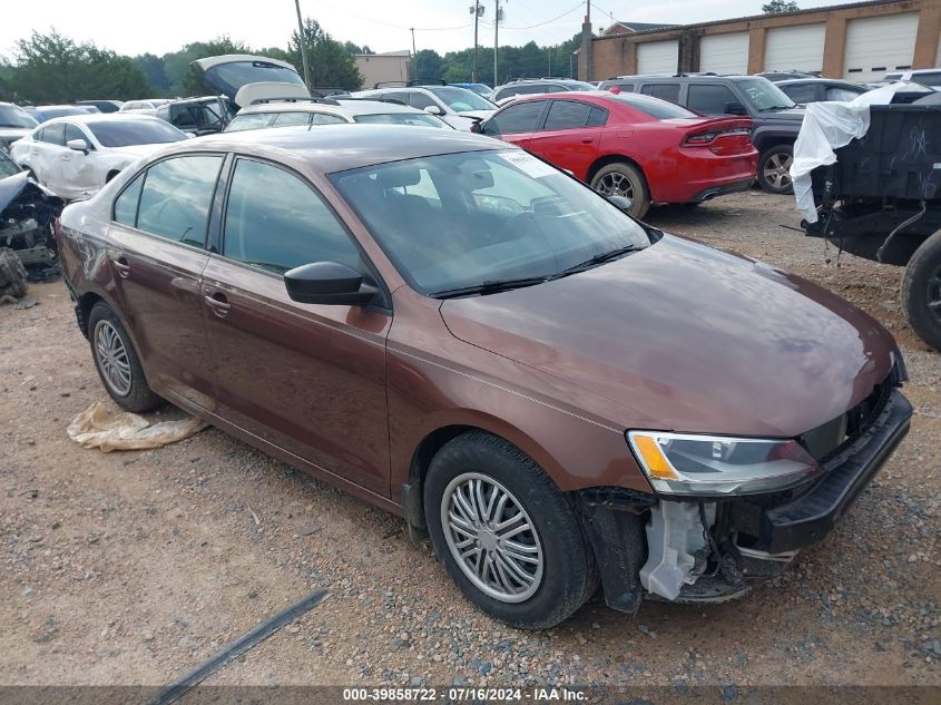 2016 VOLKSWAGEN JETTA S