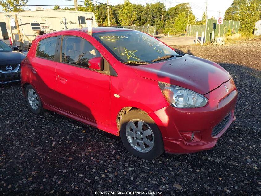 2015 MITSUBISHI MIRAGE ES