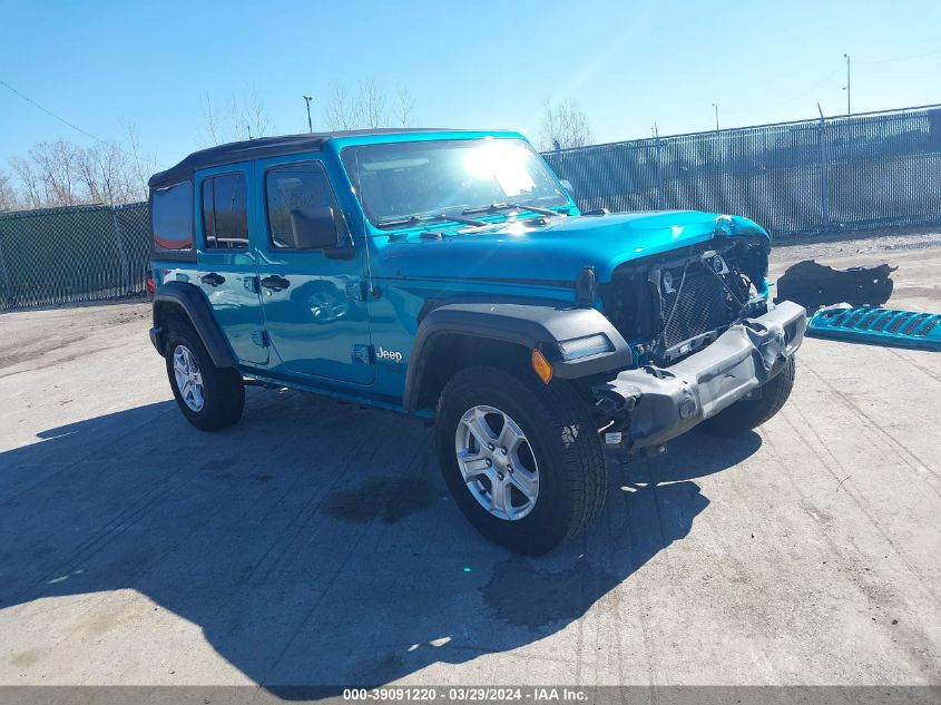 2020 JEEP WRANGLER UNLIMITED SPORT S 4X4