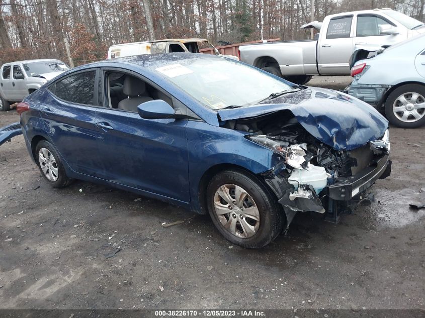 2016 HYUNDAI ELANTRA SE