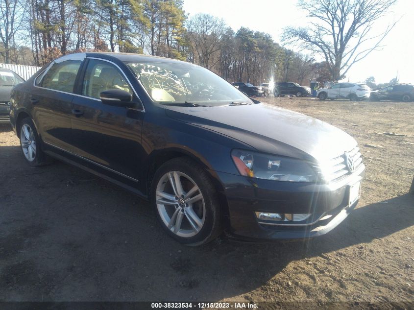 2013 VOLKSWAGEN PASSAT 2.0L TDI SE