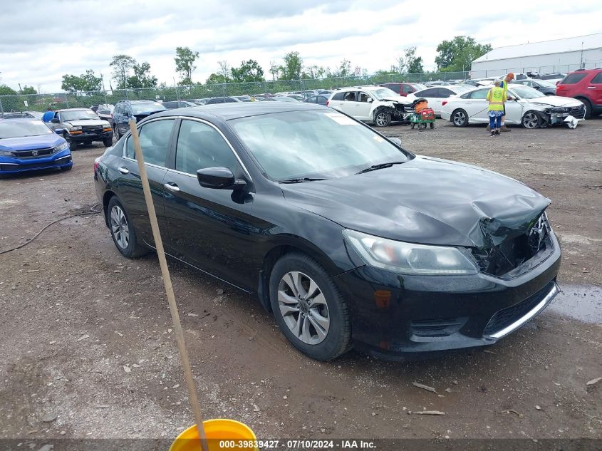 2015 HONDA ACCORD LX