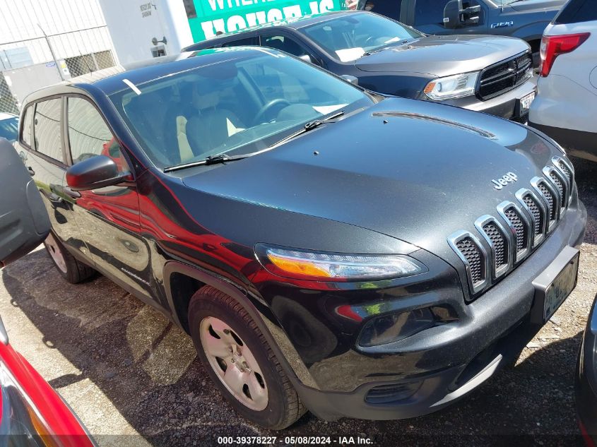 2016 JEEP CHEROKEE SPORT